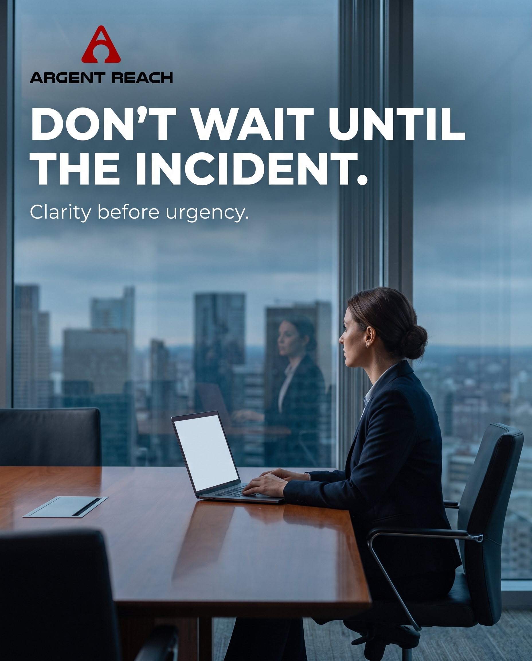 Argent Reach creative: Clarity before urgency