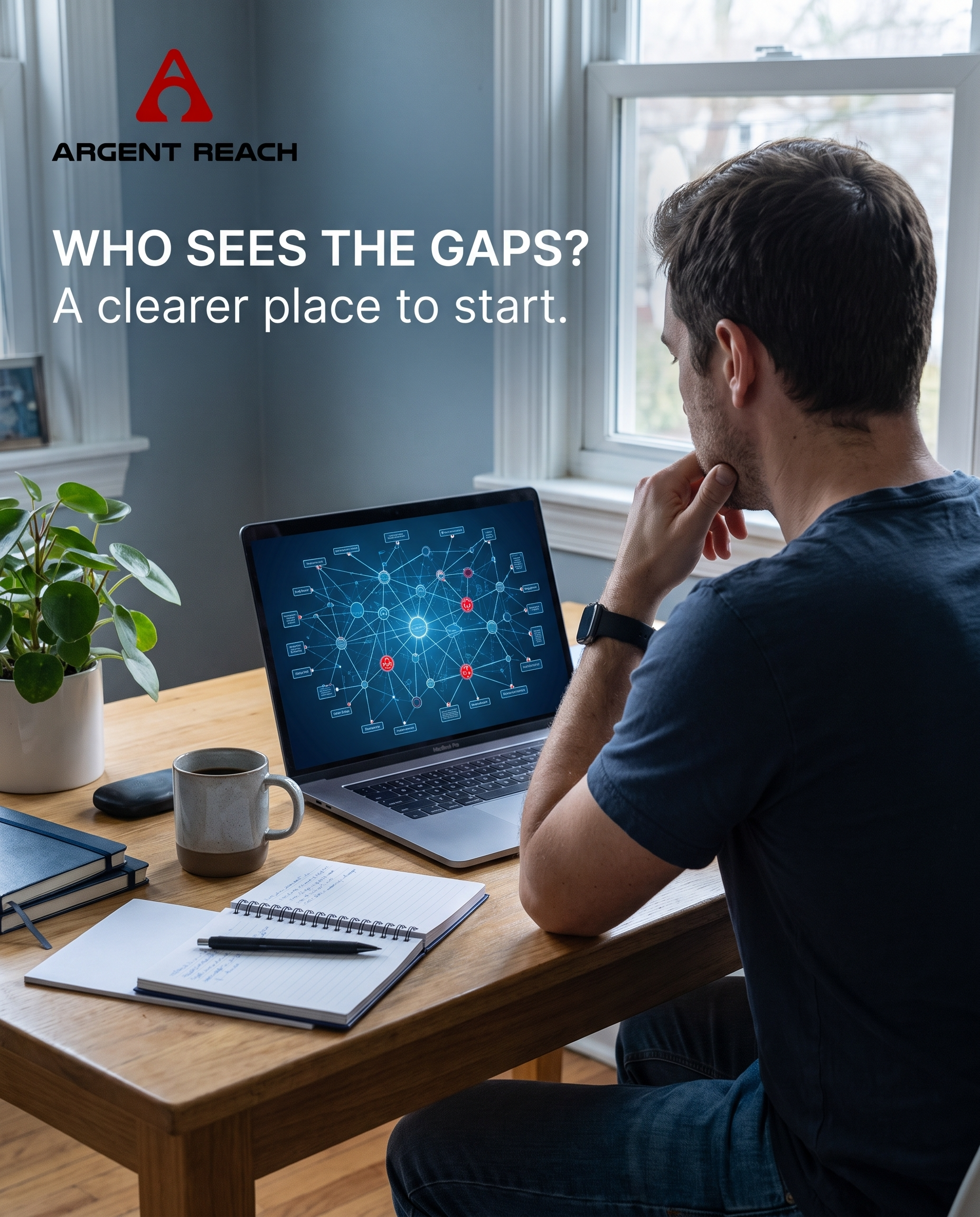 Argent Reach creative: Who sees the gaps